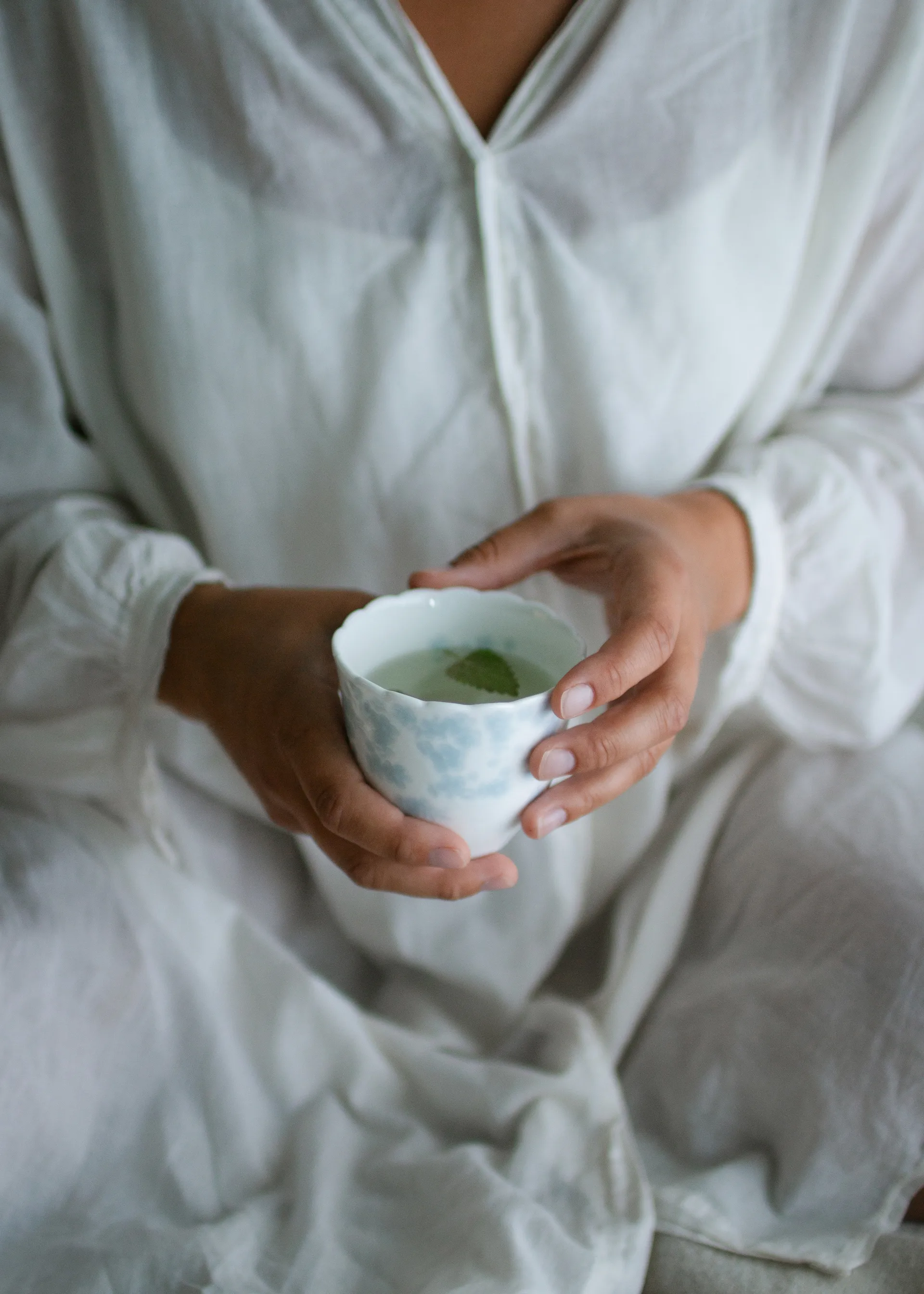 Tasse Slåpeblom 20 cl lot de 2, Bleu Wik & Walsøe