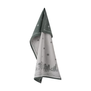 Torchon de cuisine Julemorgen 50x70 cm - Blanc-vert - Wik & Walsøe