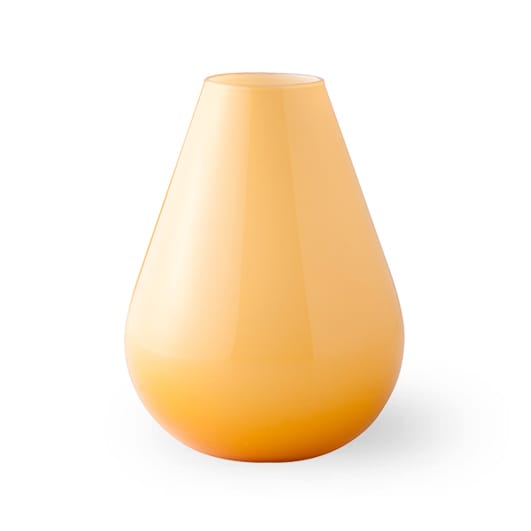 Vase en verre Falla 15 cm - Jaune-blanc - Wik & Walsøe