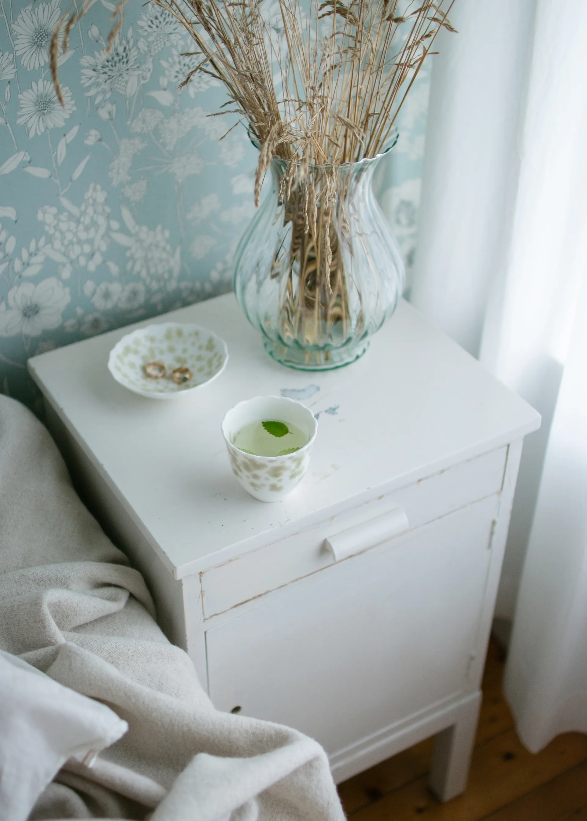 Vase Falla recycled 35 cm, Transparent Wik & Walsøe