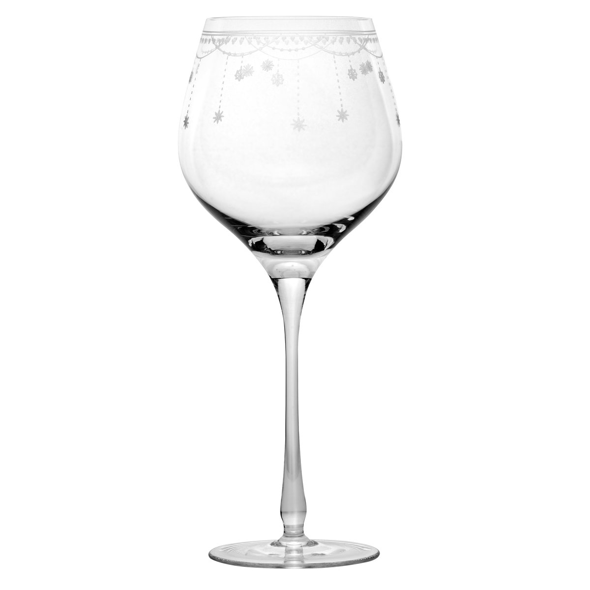Wik & Walsoe Verre à vin rouge Julemorgen 50 cl | Design Scandinave | Verres à vin | Transparent
