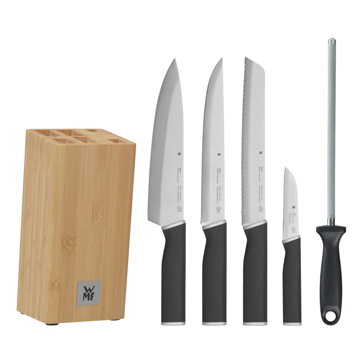 Bloc à couteaux avec 4 couteaux Kineo cromargan - Acier inoxydable - WMF