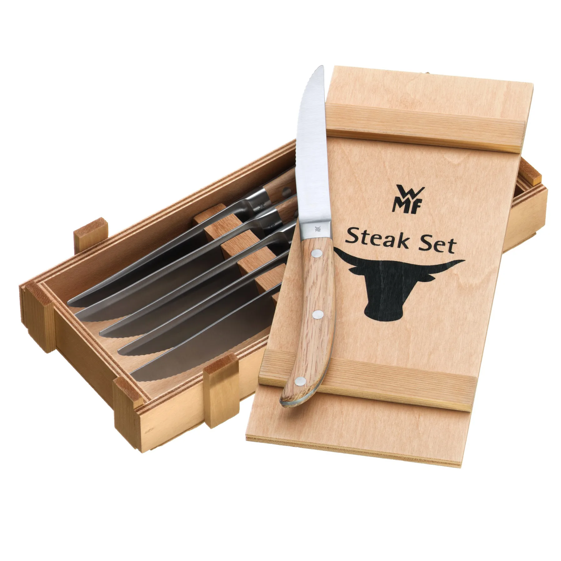 Couteau à barbecue Ranch 6 Pièces, Acier inoxydable WMF