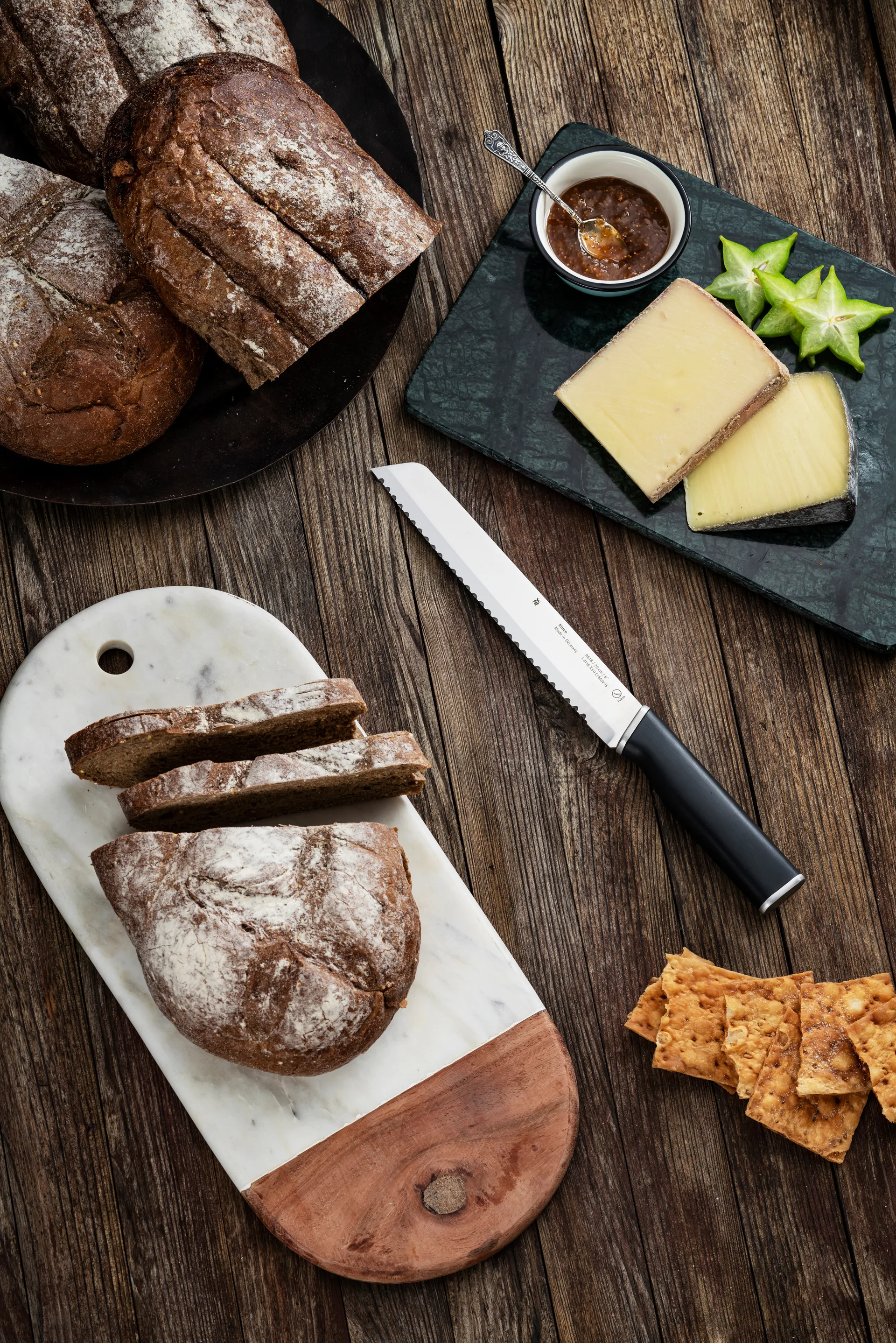 Couteau à pain Kineo cromargan, 20 cm WMF