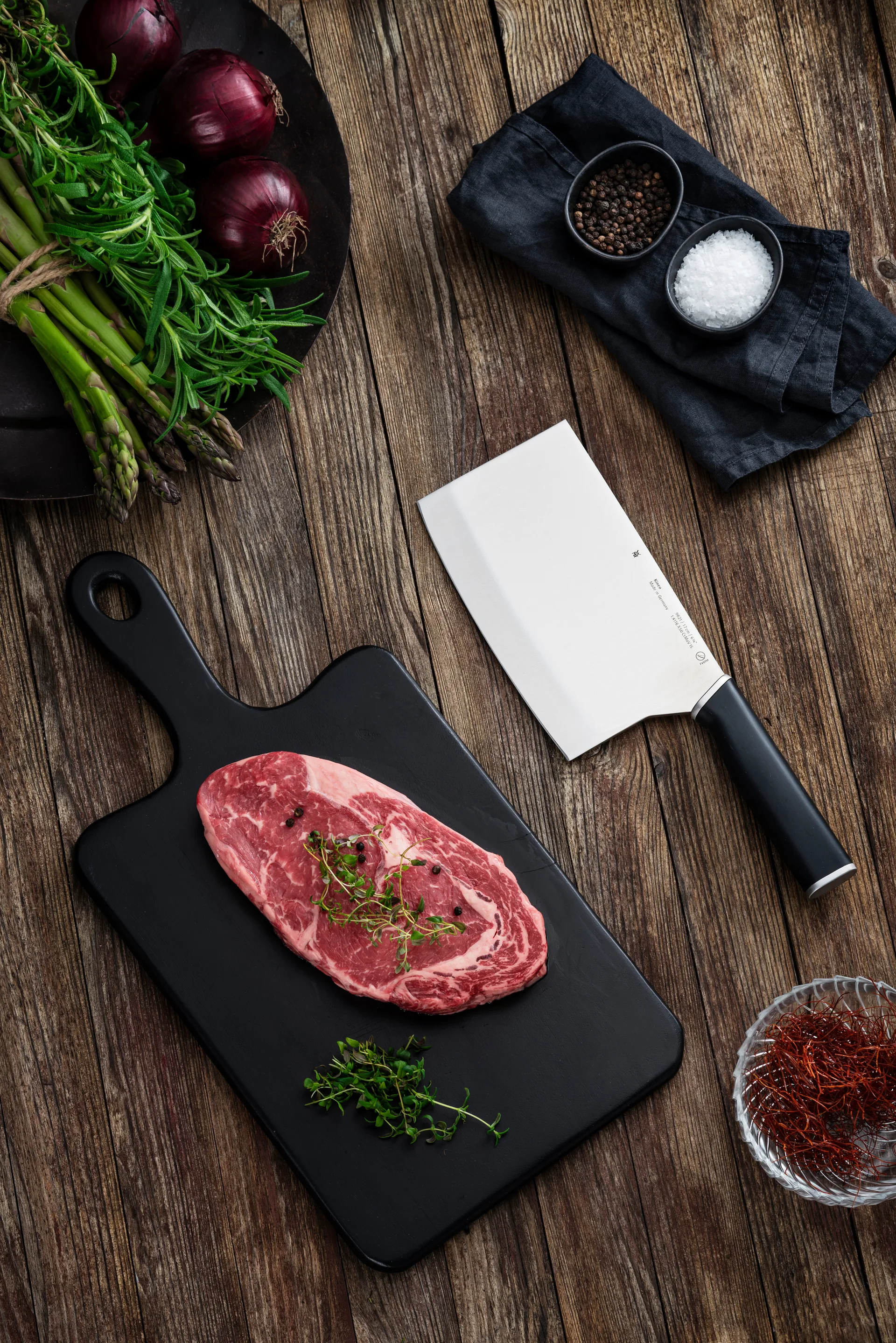 Couteau de cuisine chinois Kineo cromargan, 15 cm WMF