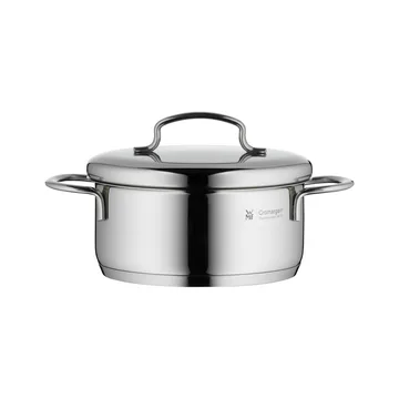Fait-tout avec couvercle Mini bas 14cm - Acier inoxydable - WMF