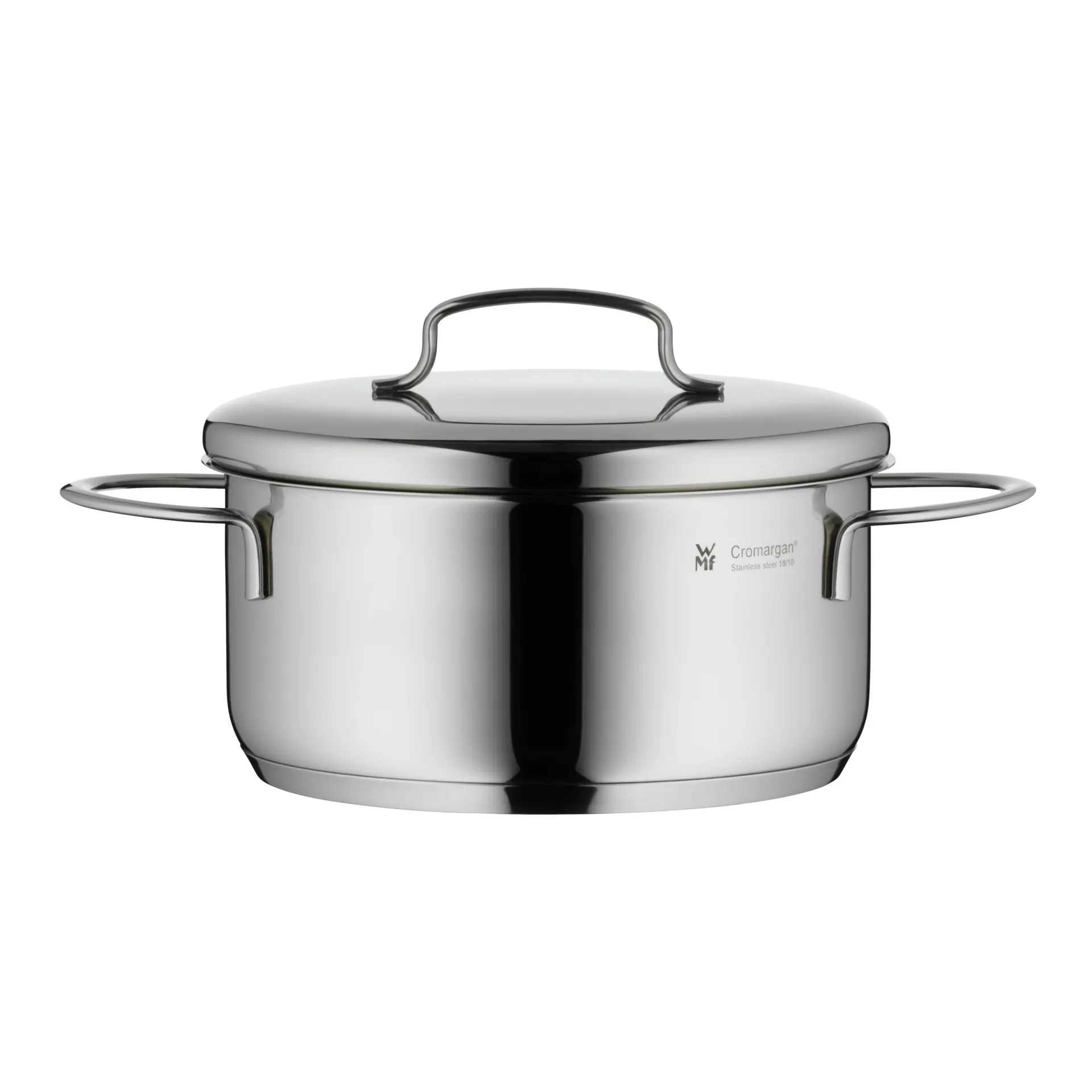 Fait-tout avec couvercle Mini bas 16cm, Acier inoxydable WMF