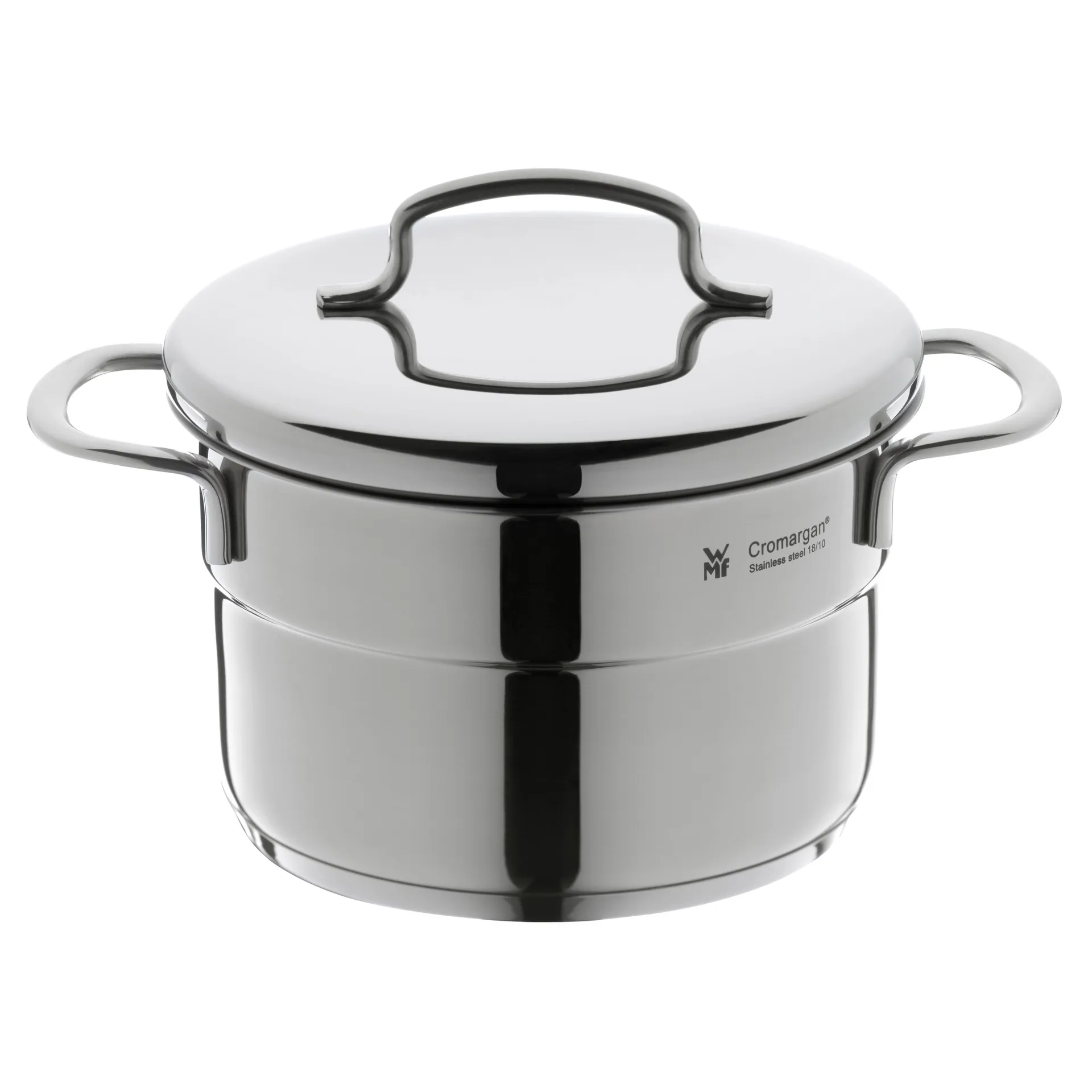 Fait-tout avec couvercle Mini haut 14cm, Acier inoxydable WMF