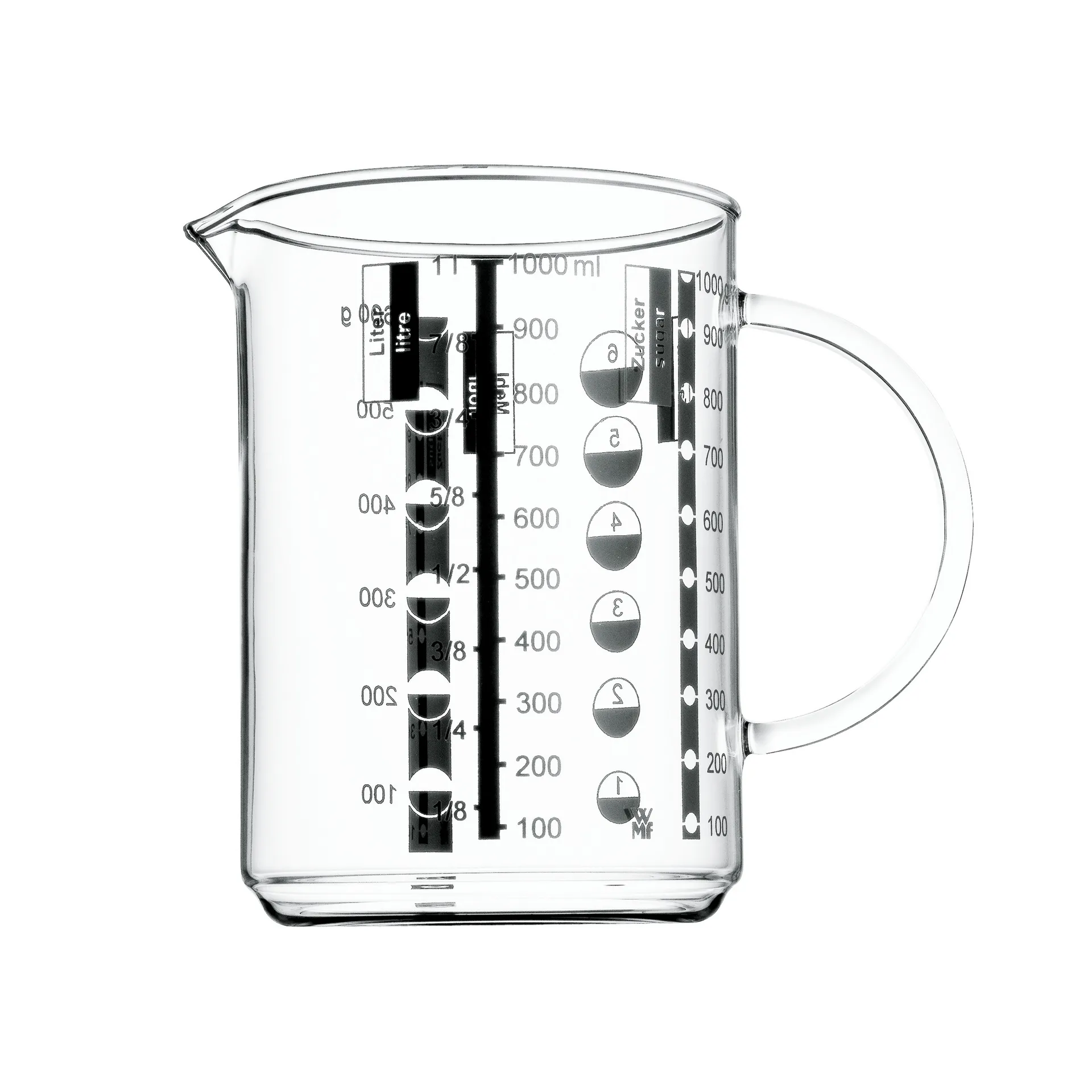 Pichet à mesures WMF 1 l, Transparent WMF