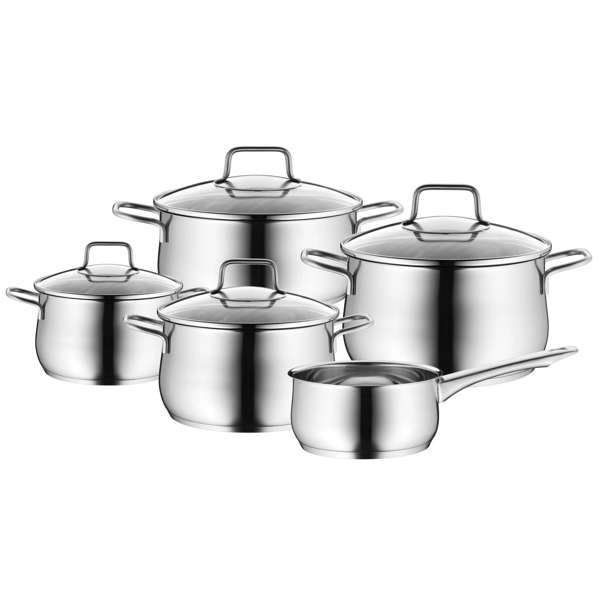 Set de casseroles Mattea 5 Pièces, Acier inoxydable WMF