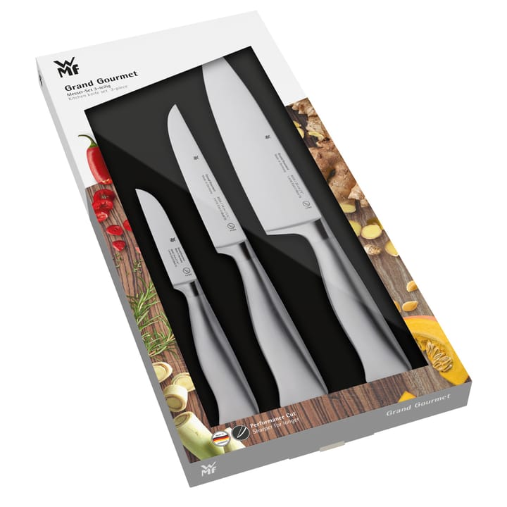 Set de couteau Grand Gourmet 3 Pièces - Acier inoxydable - WMF