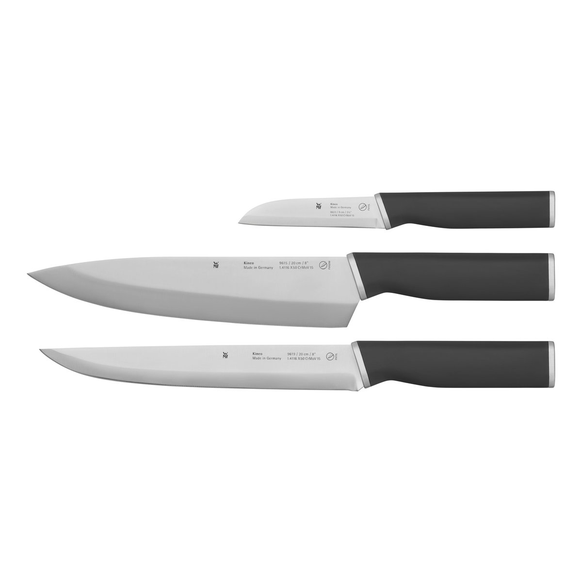 WMF Set de couteaux Kineo cromargan 3 Pièces Acier inoxydable