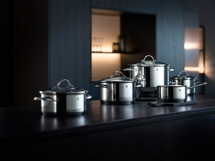 WMF Provence Plus set de cocottes 5 pièces, Acier inoxydable WMF