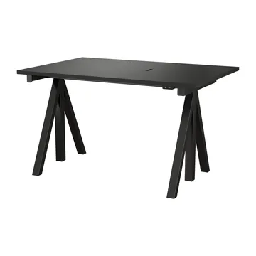Bureau Works noir 78x120 cm - Works
