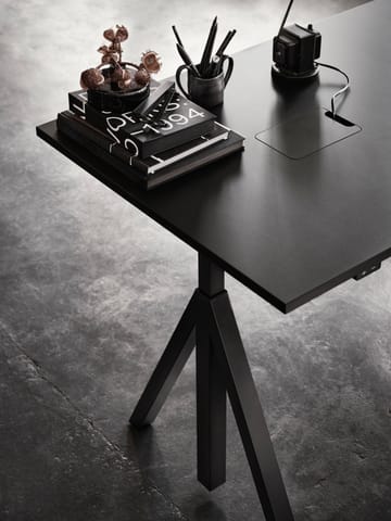 Bureau Works noir 78x120 cm - undefined - Works