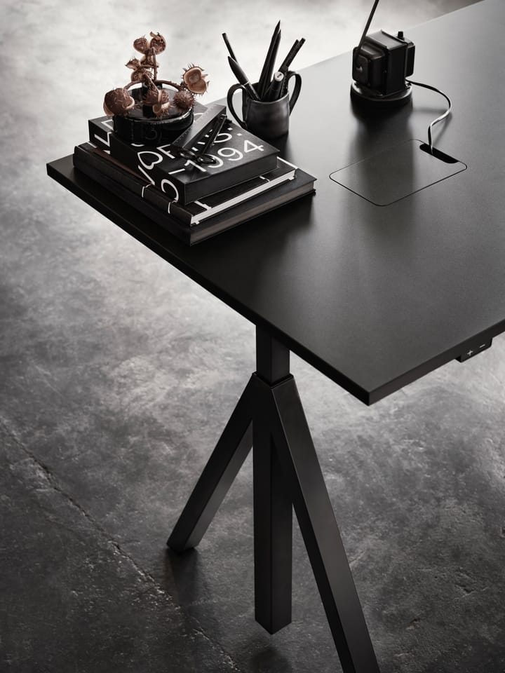 Bureau Works noir 78x140 cm - undefined - Works