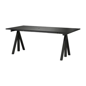 Bureau Works noir 90x180 cm - Works