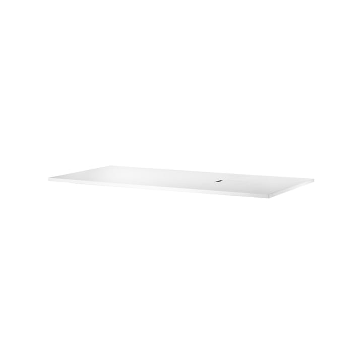 Plateau de bureau Works - laminé blanc, 160 cm - Works