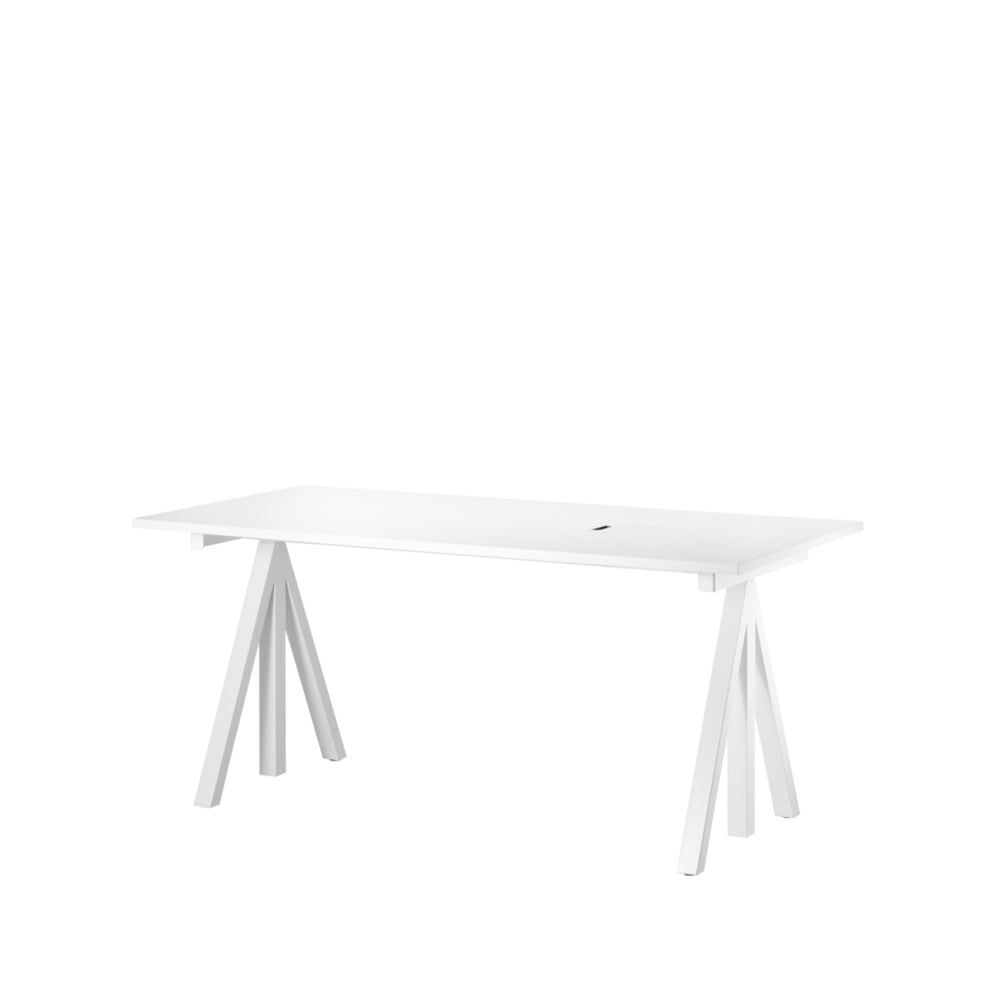 Works Support de bureau Works blanc | Design Scandinave | Blanc