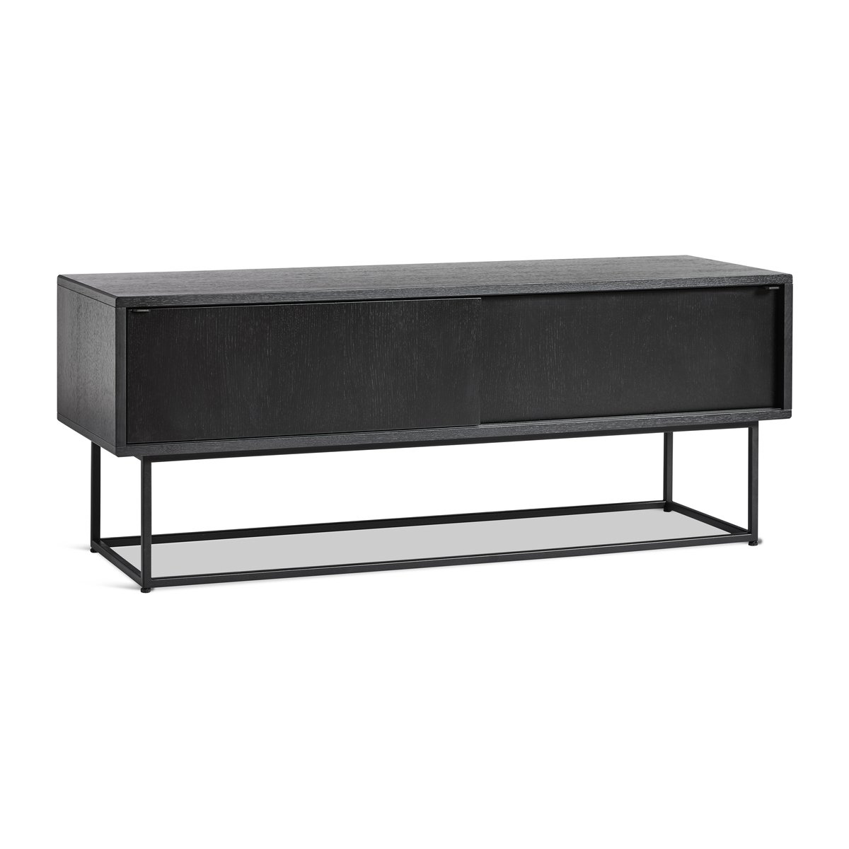 Woud Banc multimédia Virka Noir | Design Scandinave | Meubles TV & media | Noir