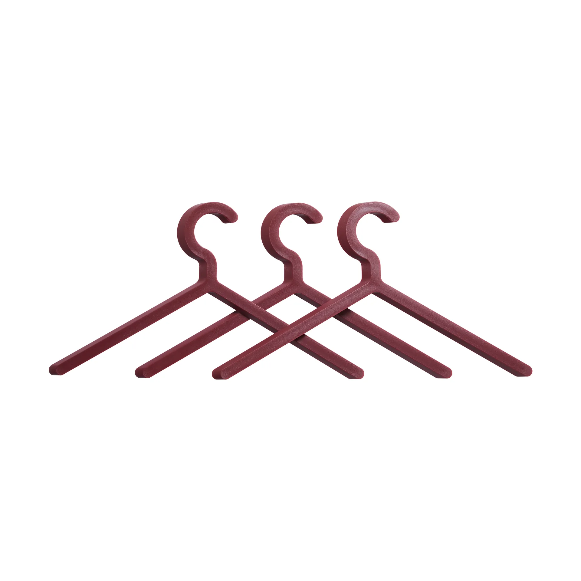 Ceintre Illusion Lot de 3, Deep red Woud