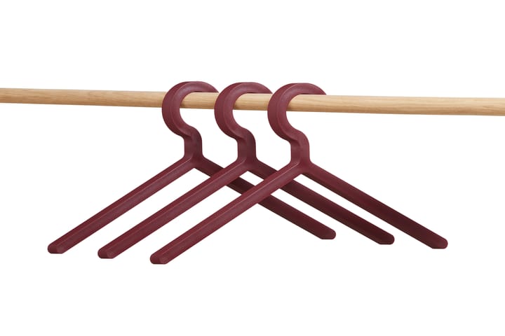 Ceintre Illusion Lot de 3, Deep red Woud