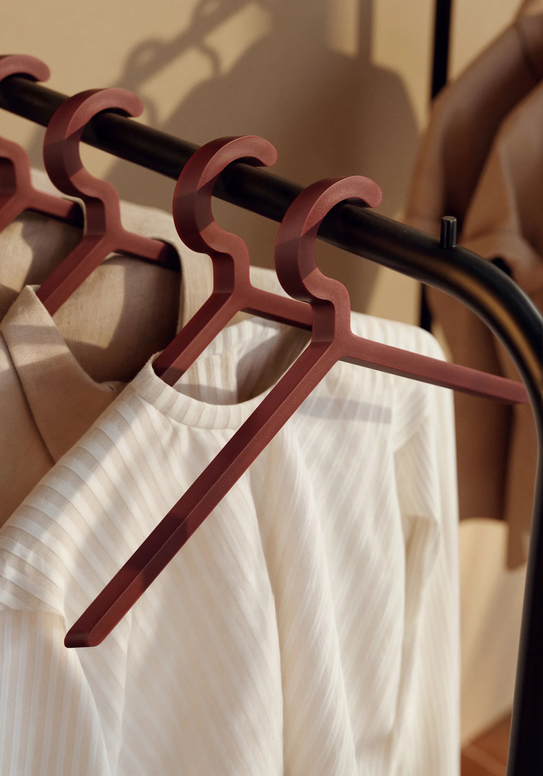 Ceintre Illusion Lot de 3, Deep red Woud