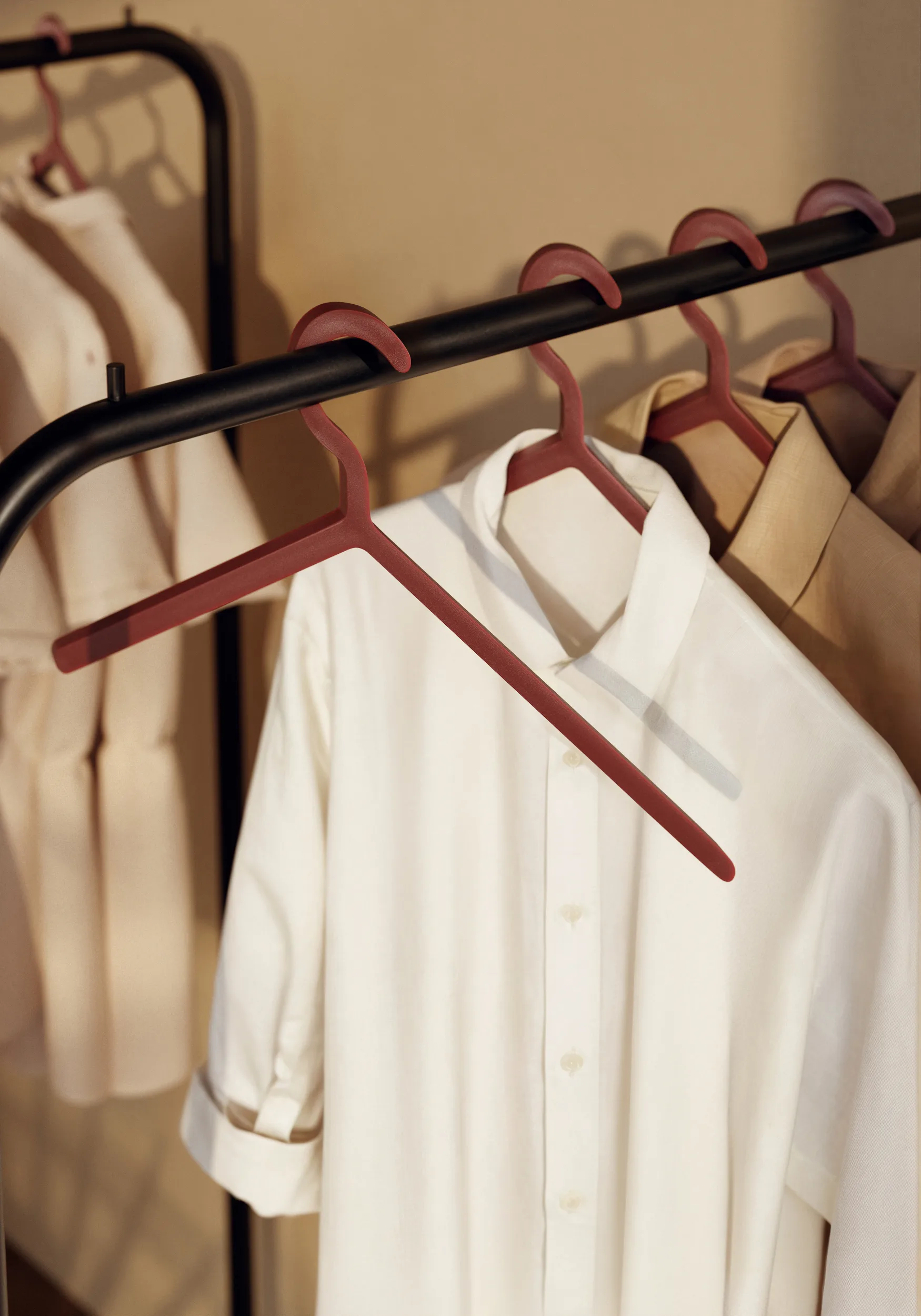 Ceintre Illusion Lot de 3, Deep red Woud