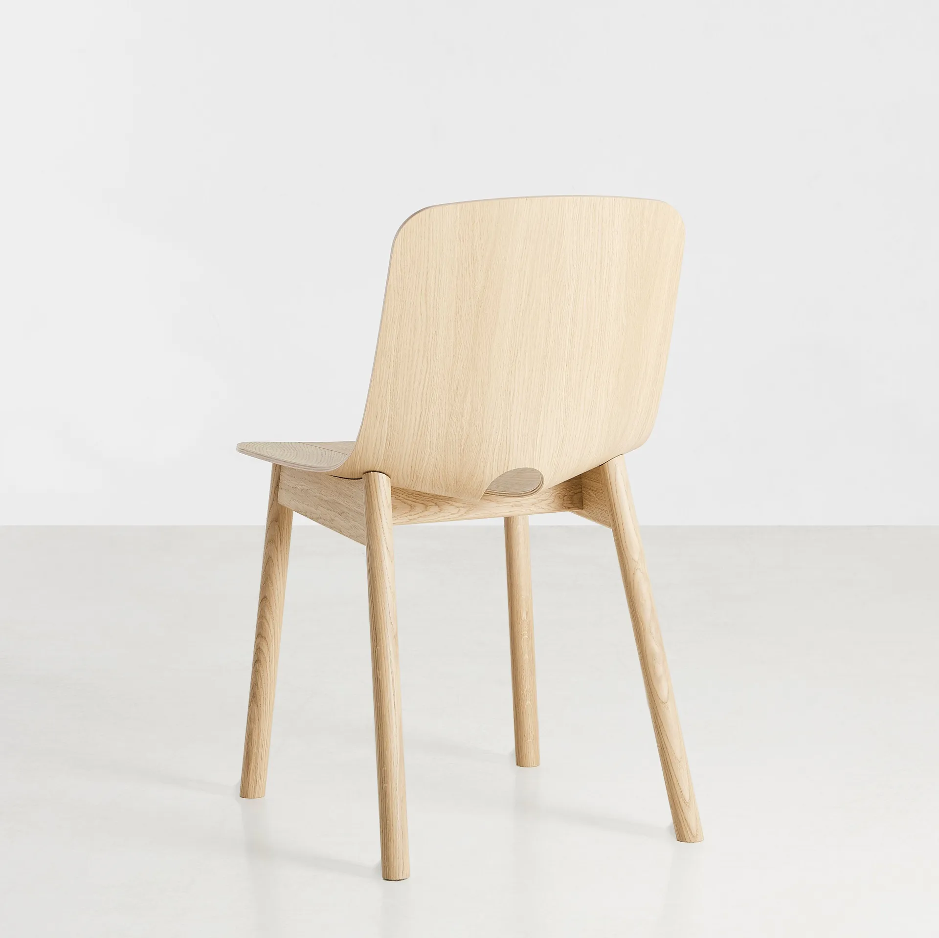 Chaise de salle à manger Mono, chêne huilé Woud