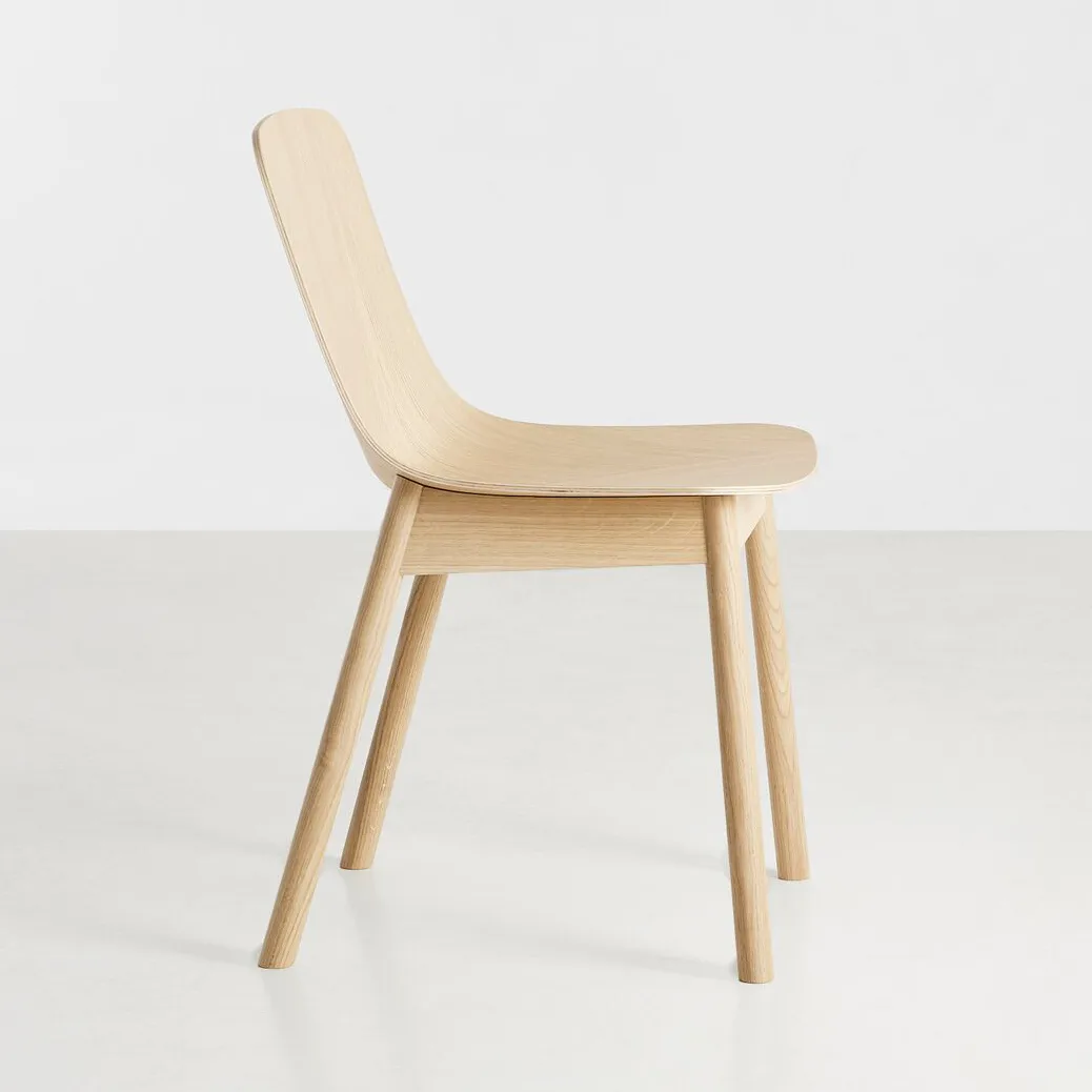 Chaise de salle à manger Mono, chêne huilé Woud