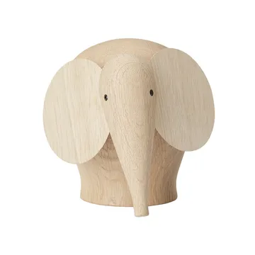 Eléphant en bois Nunu - moyen - Woud