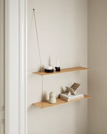 Étagère d'appoint Stedge 80 cm - Chêne - Woud