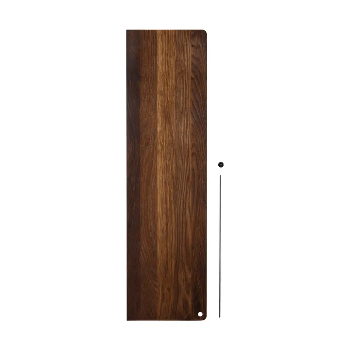 Étagère d'appoint Stedge - Chêne fumé, 80 cm - Woud
