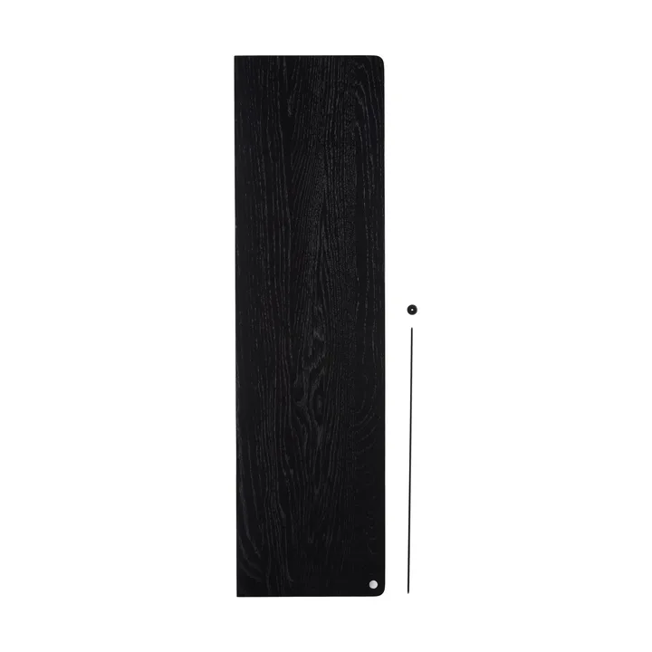 Étagère d'appoint Stedge - Chêne noir, 80 cm - Woud