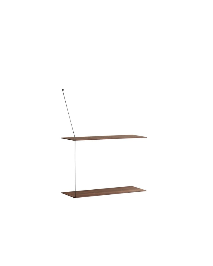 Etagère Stedge 60 cm, Chêne fumé Woud