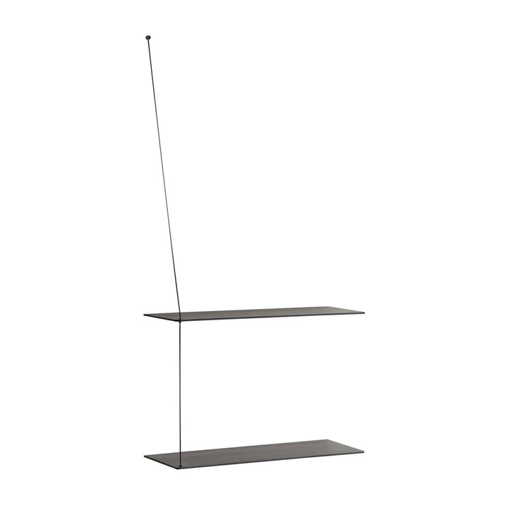 Etagère Stedge 60 cm - Frêne teinté noir - Woud