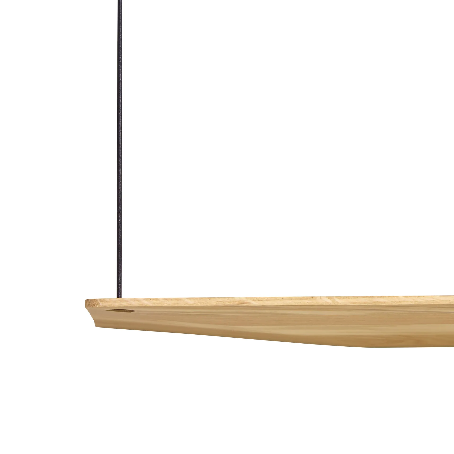 Etagère Stedge 80 cm, Chêne pigmenté blanc Woud