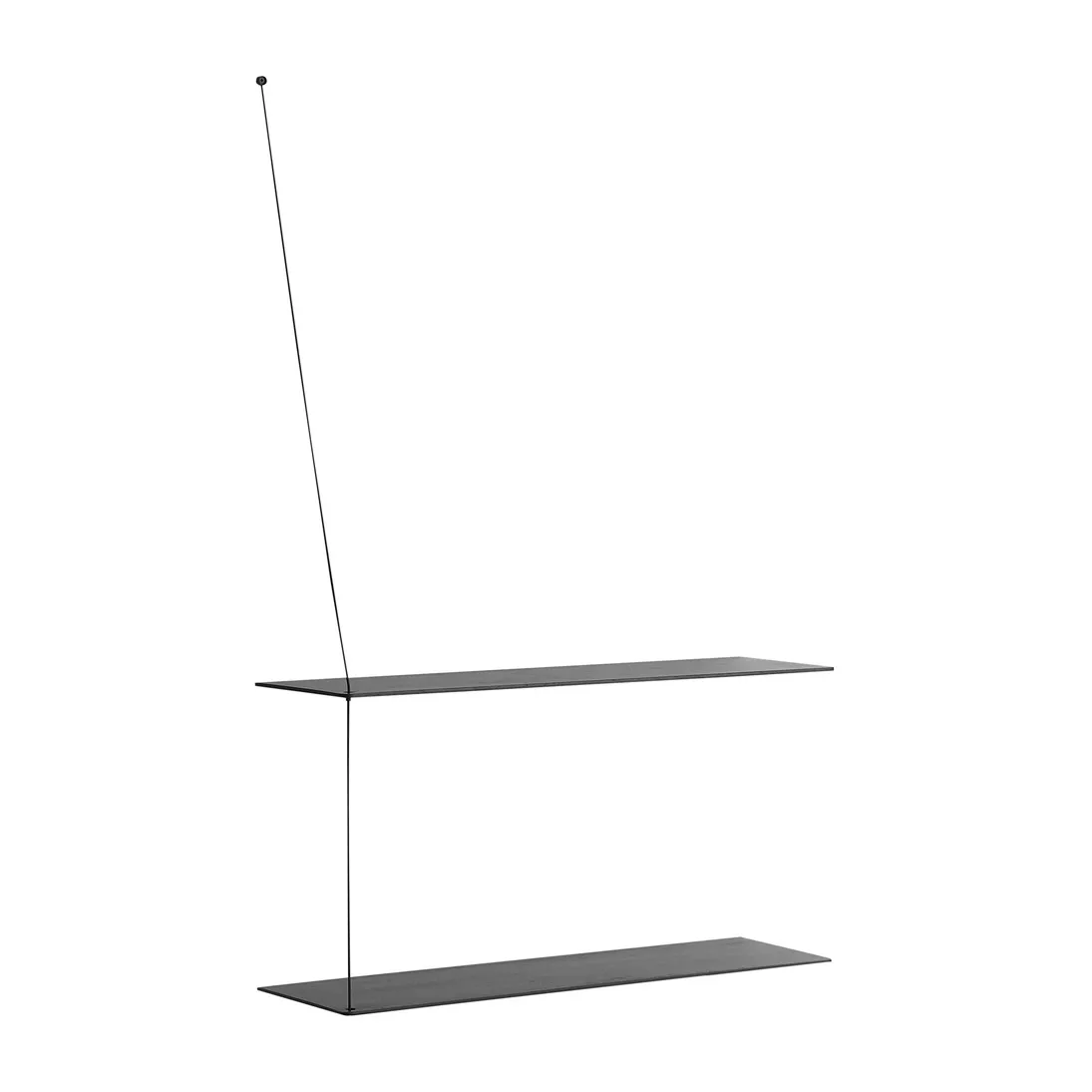 Etagère Stedge Frêne teinté noir,