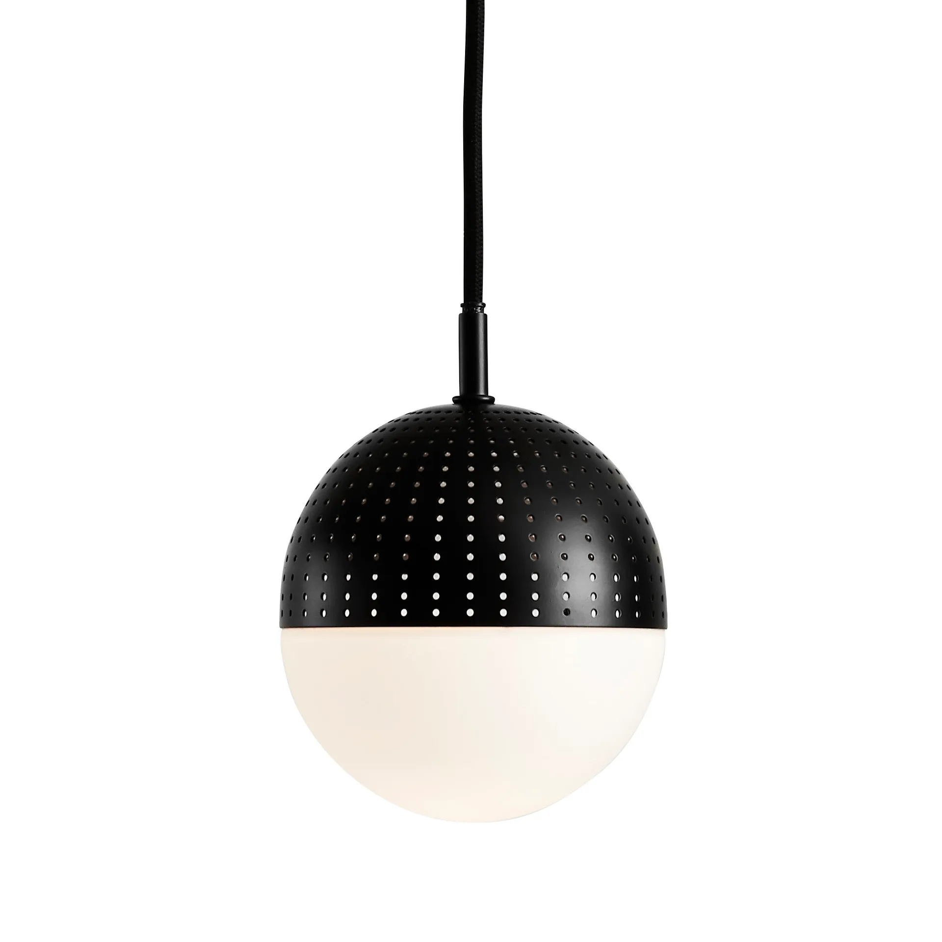 Lampe à suspension Dot petite, noir Woud