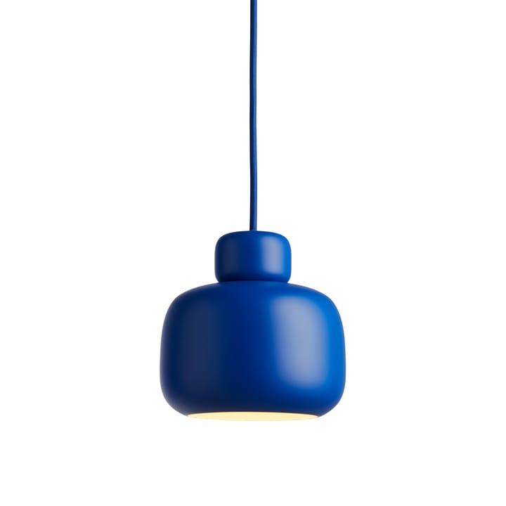 Lampe à suspension Stone small - Cobalt blue - Woud