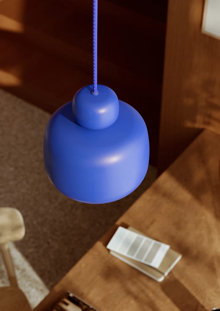 Lampe à suspension Stone small, Cobalt blue Woud