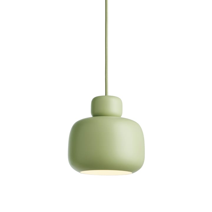 Lampe à suspension Stone small - Matcha green - Woud