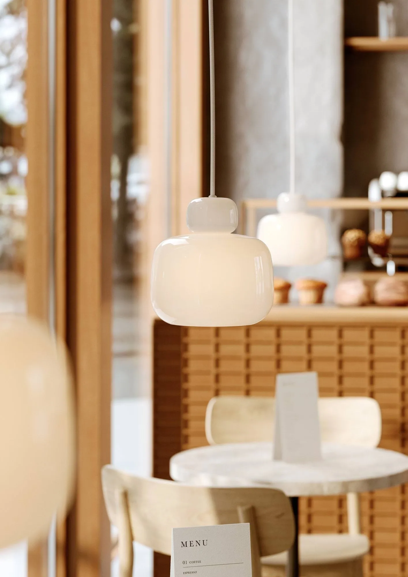 Lampe à suspension Stone small, Taille S Woud