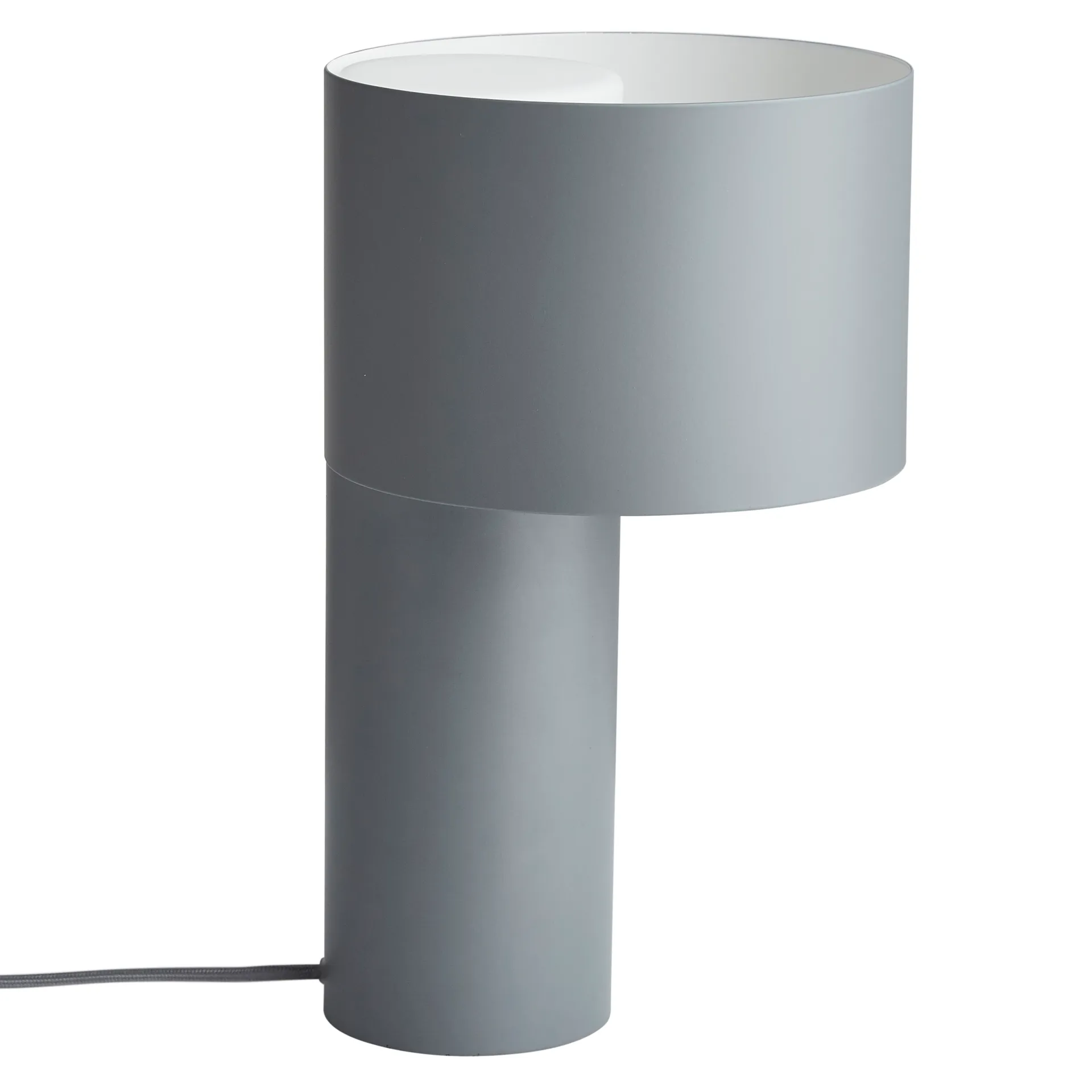 Lampe de table Tangent, gris Woud