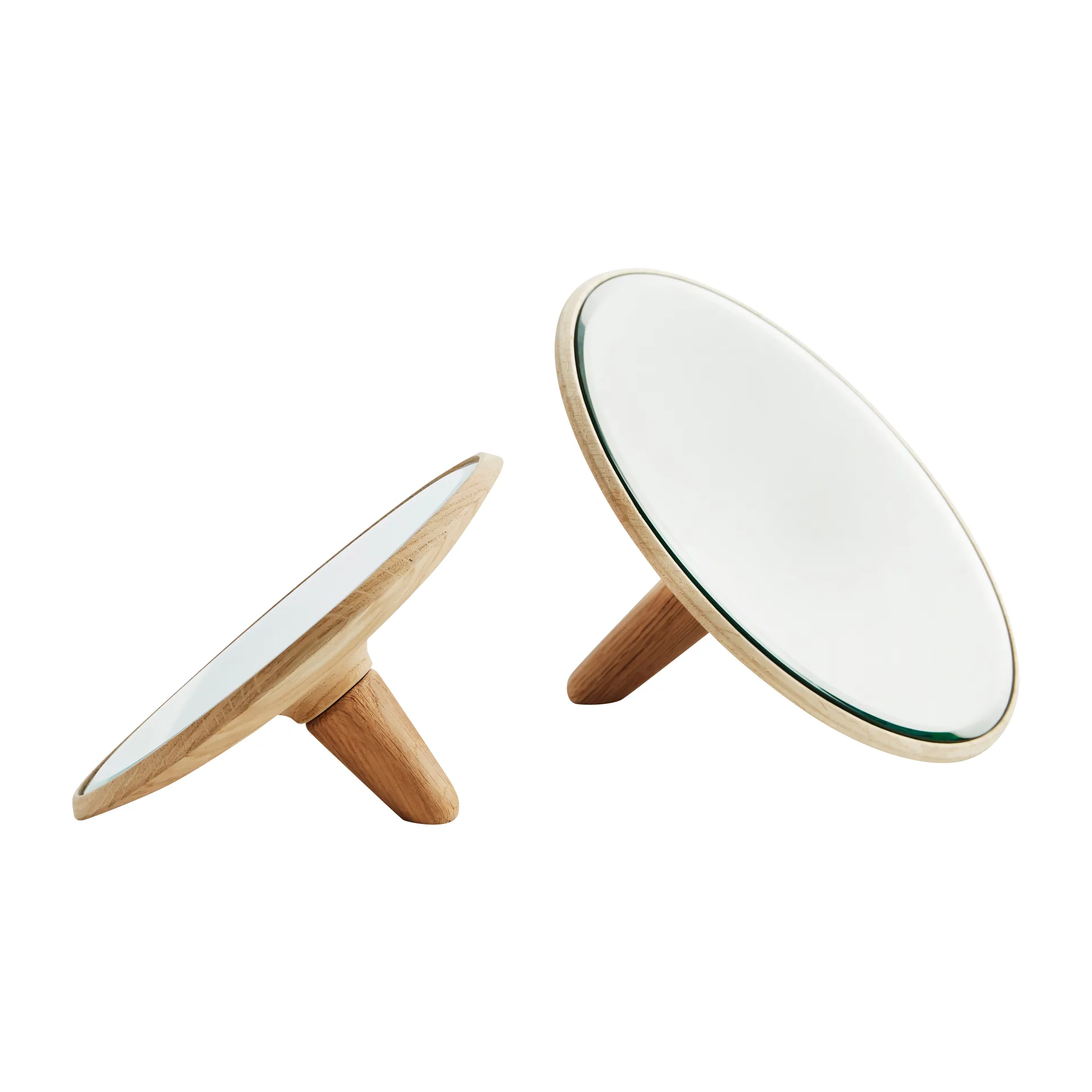 Miroir Barb grand, Chêne Woud