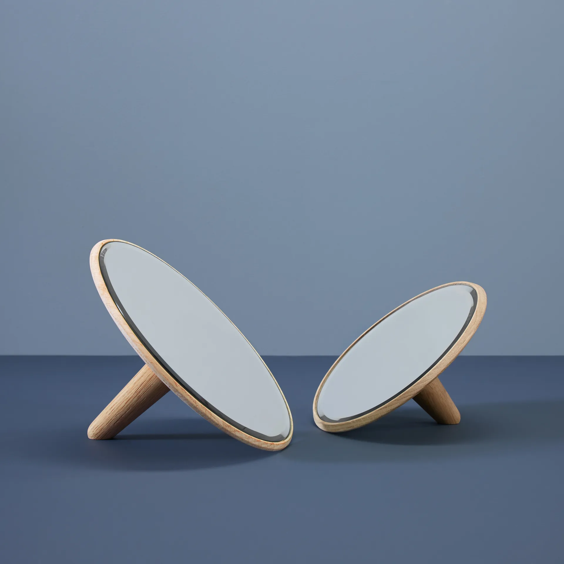 Miroir Barb grand, Chêne Woud