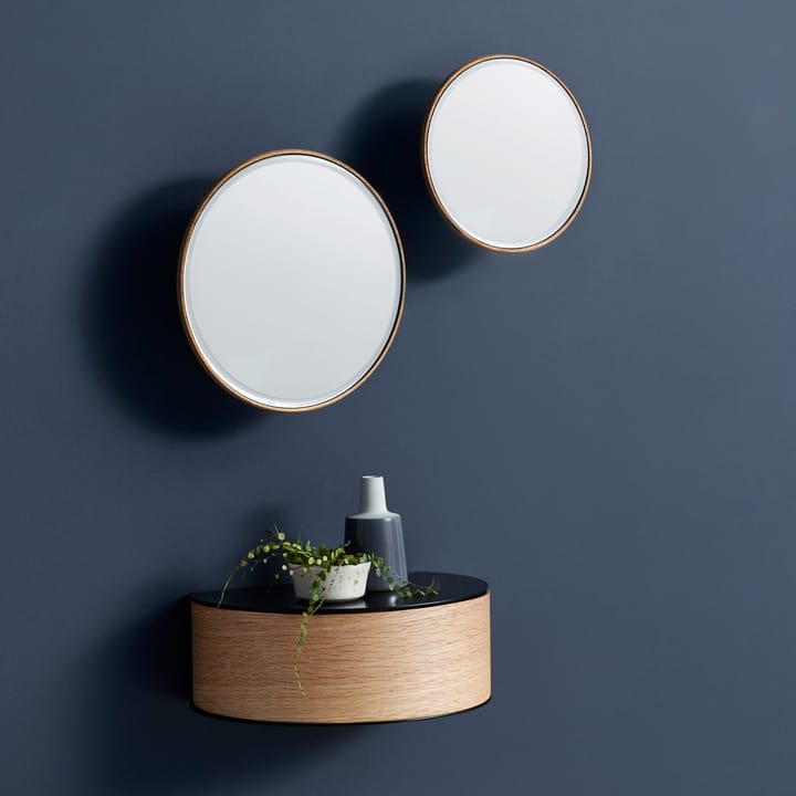 Miroir Barb grand, Chêne Woud