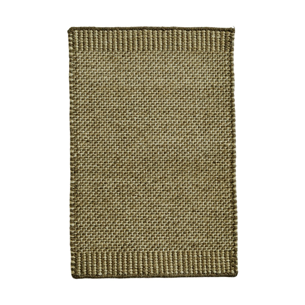 Woud Paillasson Rombo Moss green, 40x60 cm | Design Scandinave | Paillassons | Vert