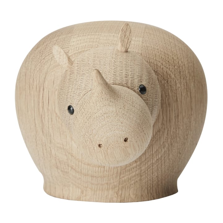 Rhinocéros en bois Rina - Medium - Woud