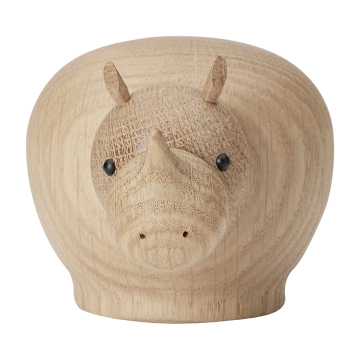 Rhinocéros en bois Rina - Small - Woud